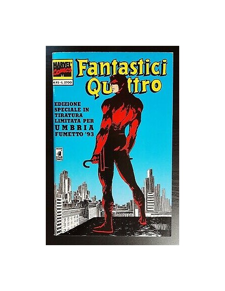 FANTASTICI QUATTRO 93 - EDIZIONE SPECIALE UMBRIA FUMETTO 1993