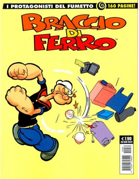 I PROTAGONISTI DEL FUMETTO ITALIANO 15 - BRACCIO DI FERRO