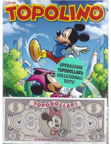 TOPOLINO 3457 BANCONOTA MINNI