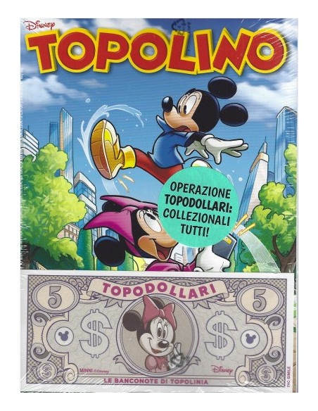 TOPOLINO 3457 BANCONOTA MINNI