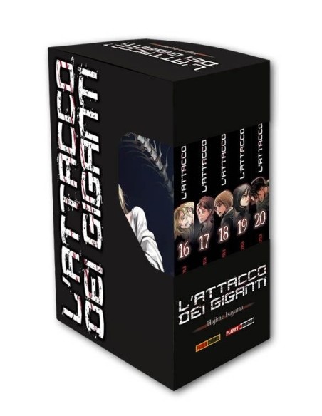 L`ATTACCO DEI GIGANTI COFANETTO 4 - (include i vol. 16-20)