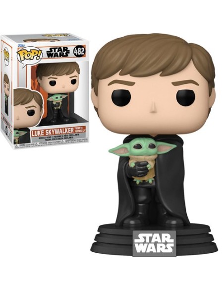 STAR WARS MANDALORIAN LUKE W/CHILD - POP 482