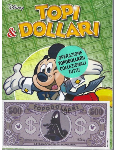 TOPI & DOLLARI - BANCONOTA DI MACCHIANERA - DISNEY MIX 15