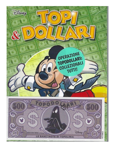 TOPI & DOLLARI - BANCONOTA DI MACCHIANERA - DISNEY MIX 15