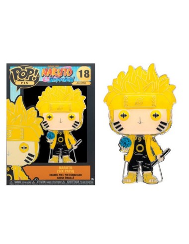 NARUTO SHIPPUDEN NARUTO SIX PATH ENAMEL PIN - POP 18