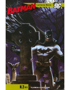 BATMAN CAPPUCCIO ROSSO 2