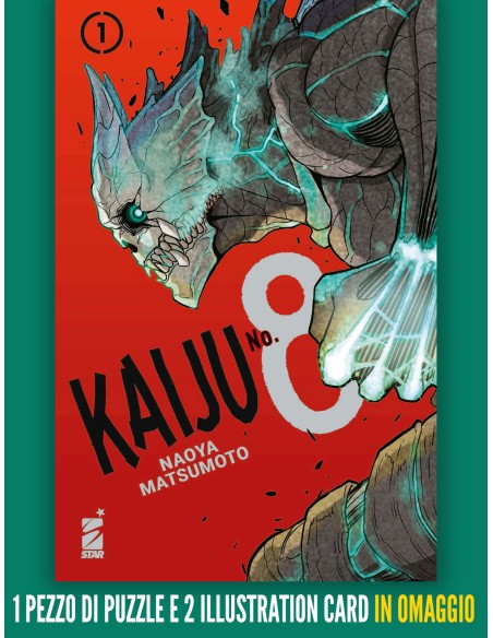 KAIJU NO. 8 VOL. 1 REGULAR + GADGET - TARGET 117