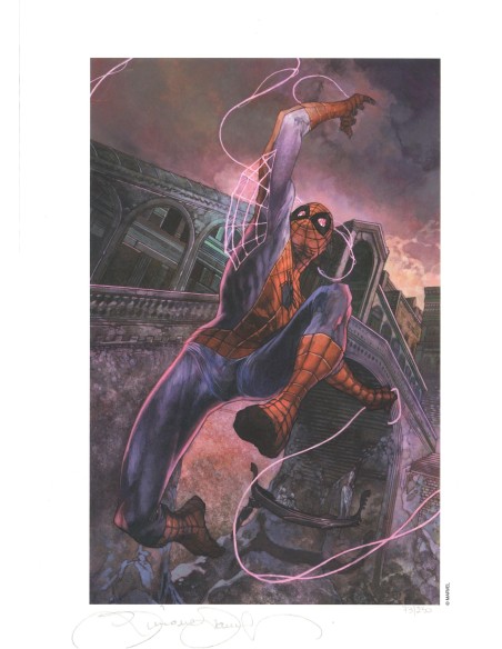 SIMONE BIANCHI LITOGRAFIA SPIDERMAN