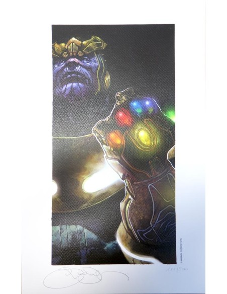 SIMONE BIANCHI LITOGRAFIA THANOS