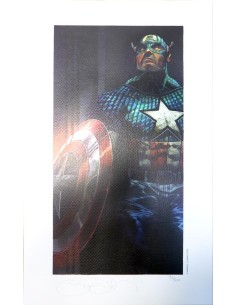 SIMONE BIANCHI LITOGRAFIA CAPITAN AMERICA