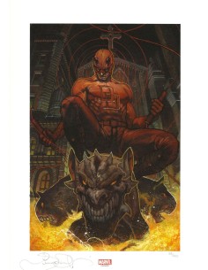 SIMONE BIANCHI LITOGRAFIA DAREDEVIL