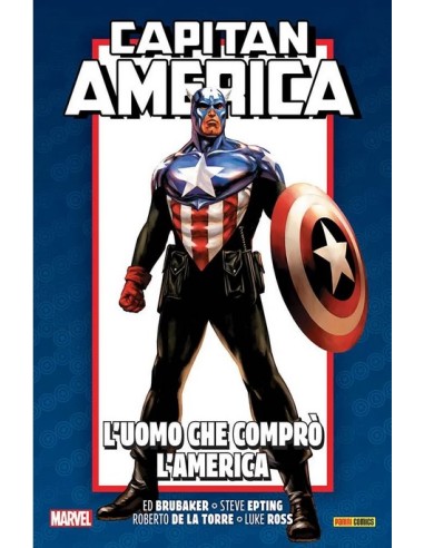 CAPITAN AMERICA BRUBAKER COLLECTION ANNIVERSARY VOL. 8 L`UOMO CHE COMPRO` L`AMERICA