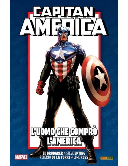 CAPITAN AMERICA BRUBAKER COLLECTION ANNIVERSARY VOL. 8 L`UOMO CHE COMPRO` L`AMERICA