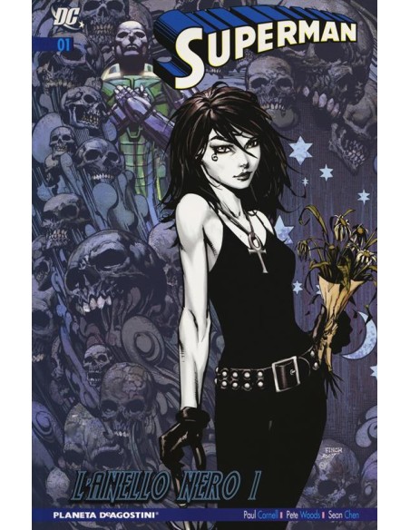 SUPERMAN E L`ANELLO NERO 1 - LION BOOK SUPERMAN 1