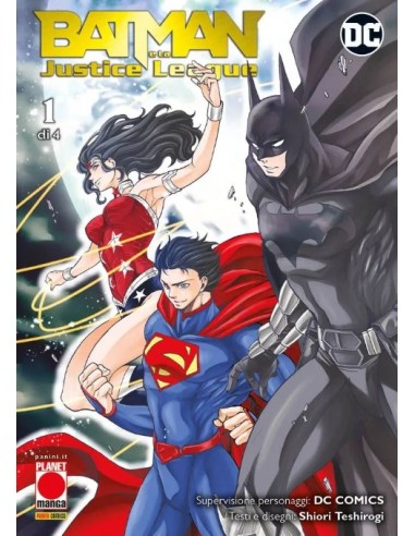 BATMAN E LA JUSTICE LEAGUE 1 (di 4) - MANGA BLADE 60