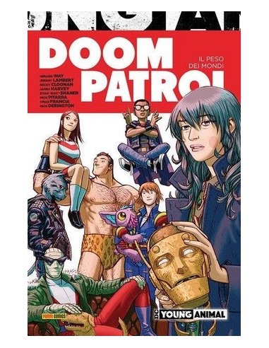 DOOM PATROL IL PESO DEI MONDI - DC YOUNG ANIMAL...