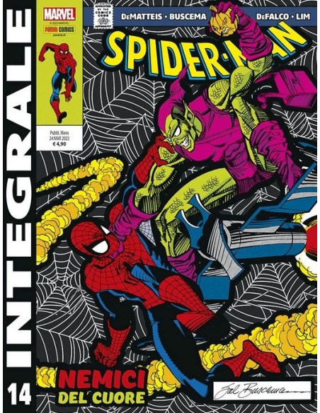MARVEL INTEGRALE SPIDER-MAN DI J.M. DEMATTEIS 14 (di 50)
