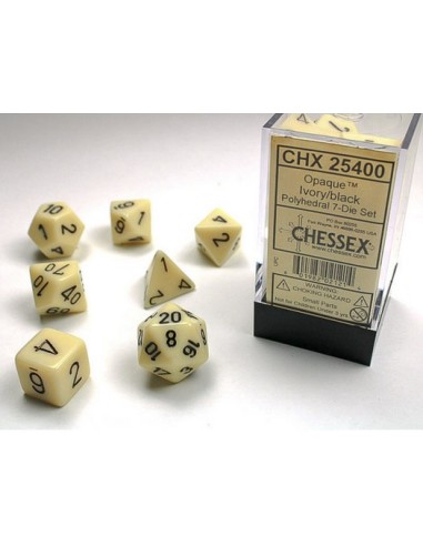 BOX 7 DADI OPAQUE IVORY/BLACK