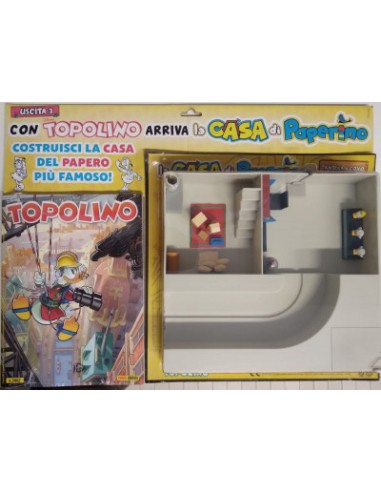 TOPOLINO 3462 GADGET CASA DI PAPERINO PIANO INTERRATO CON COVO DI PAPERINIK  (3° USCITA)