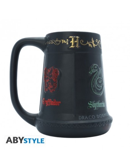 HARRY POTTER FOUR HOUSES 3D MUG