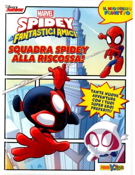 IL MIO PRIMO FUMETTO MARVEL SPIDEY E I SUOI FANTASTICI AMICI 1 - PANINI KIDS