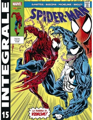 MARVEL INTEGRALE SPIDER-MAN DI J.M. DEMATTEIS 15 (di 50)