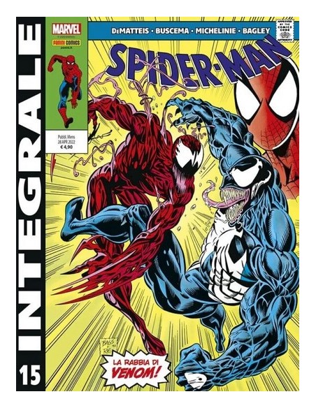 MARVEL INTEGRALE SPIDER-MAN DI J.M. DEMATTEIS 15 (di 50)