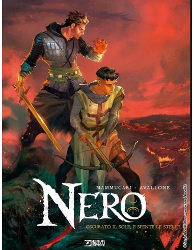 NERO 2 OSCURATO IL SOLE E SPENTE LE STELLE - VARIANT ESCLUSIVA MANICOMIX