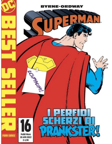 SUPERMAN DI JOHN BYRNE 16 - DC BEST SELLER...