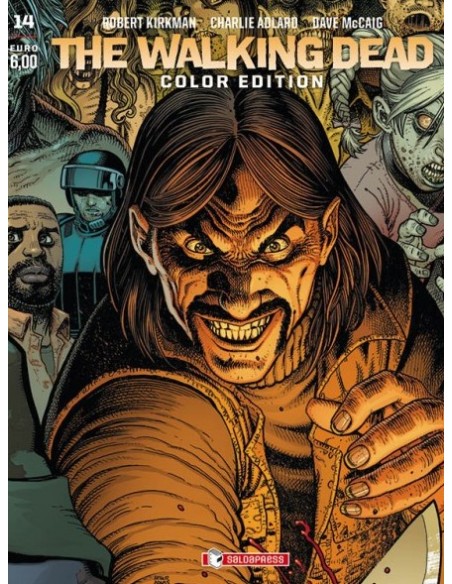 THE WALKING DEAD COLOR EDITION 14 VARIANT COVER