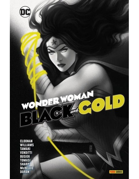 WONDER WOMAN BLACK & GOLD - DC COLLECTION