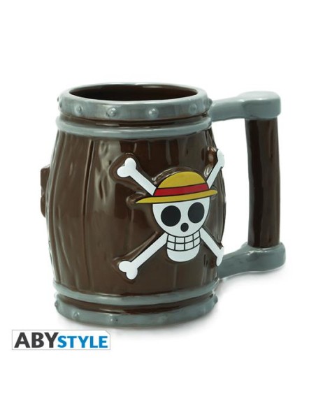 ONE PIECE - TAZZA 3D 460ML - BARREL