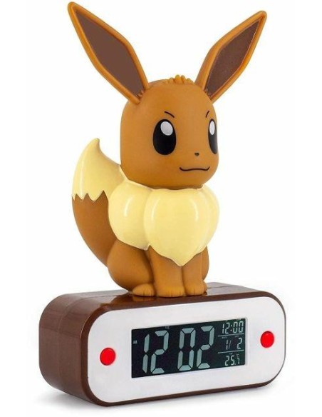 POKÈMON ALARM CLOCK W/LIGHT EVOLI