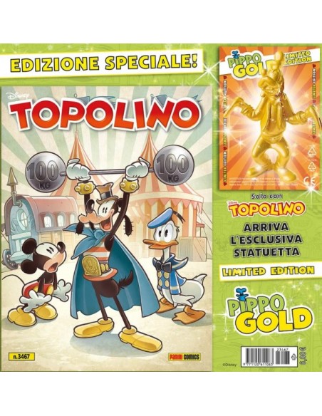 TOPOLINO 3467 + PIPPO GOLD