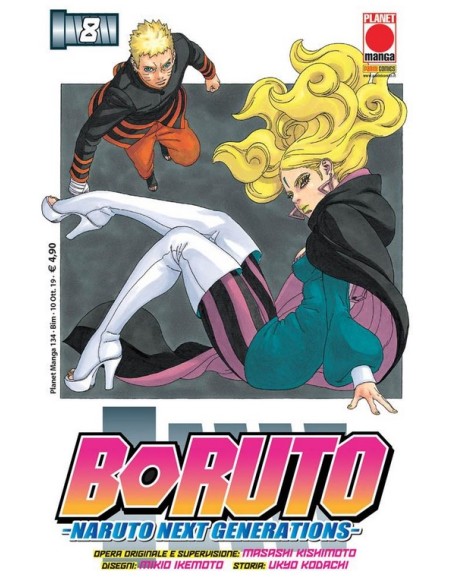 BORUTO NARUTO NEXT GENERATION RISTAMPA 8