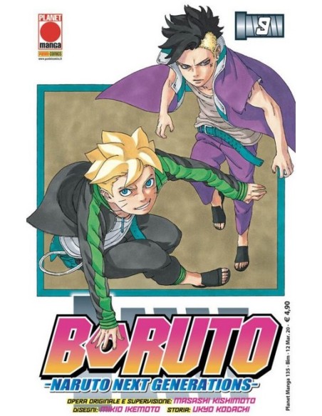 BORUTO NARUTO NEXT GENERATION RISTAMPA 9