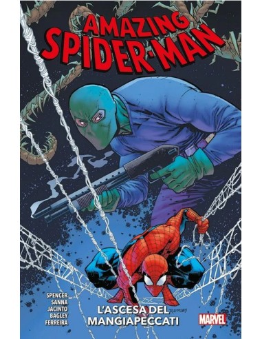 AMAZING SPIDER-MAN 9 L`ASCESA DEL MANGIAPECCATI  - MARVEL COLLECTION