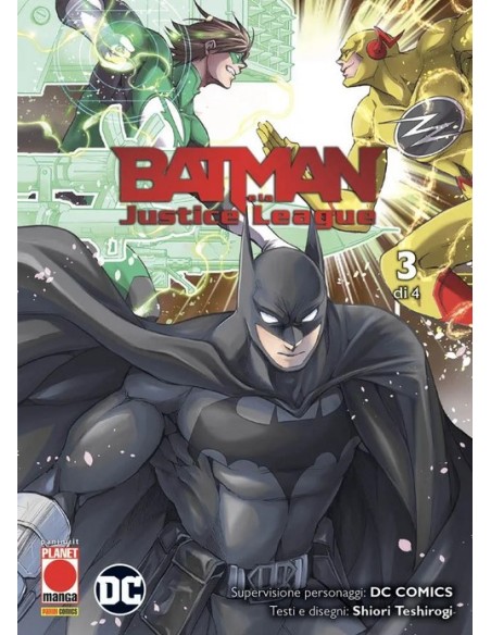 BATMAN E LA JUSTICE LEAGUE 3 (di 4) - MANGA BLADE 62