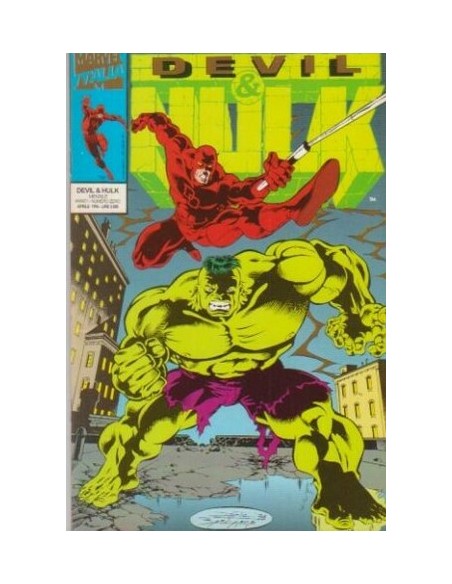 DEVIL & HULK VARIANT GOLD 0