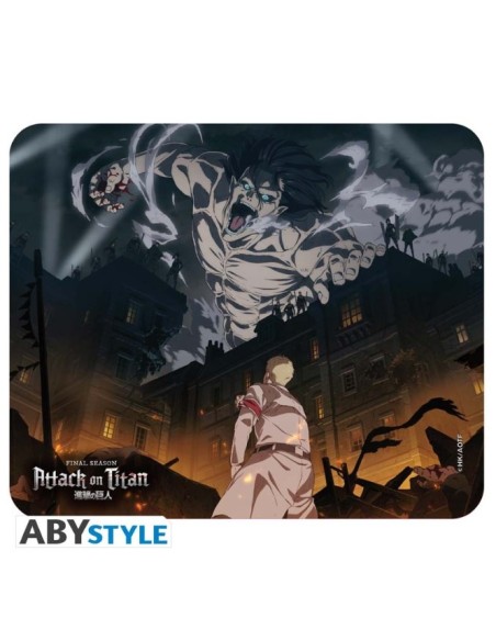 ATTACK ON TITAN S.4 KEY ART MOUSEPAD