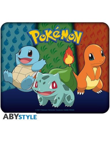POKEMON STARTERS KANTO MOUSEPAD