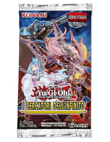YU GI OH! I CERCATORI DELL`INFINITO - BUSTINE