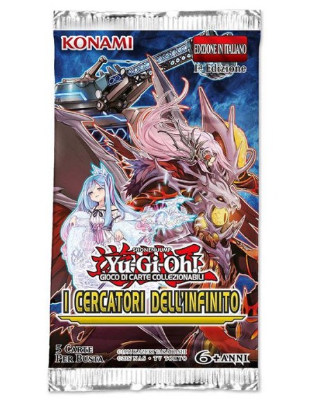 YU GI OH! I CERCATORI DELL`INFINITO - BUSTINE