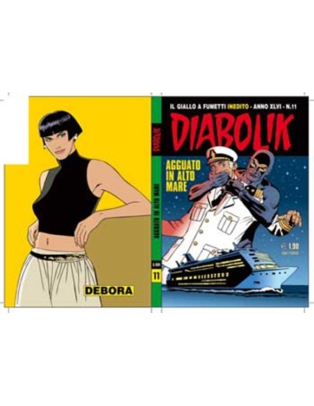 DIABOLIK ANNO XLVI 2007 11 - DIABOLIK IL GIALLO A FUMETTI INEDITO 729
