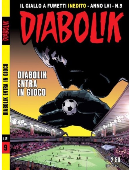 DIABOLIK ANNO XLVI 2007 9 - DIABOLIK IL GIALLO A FUMETTI INEDITO 727