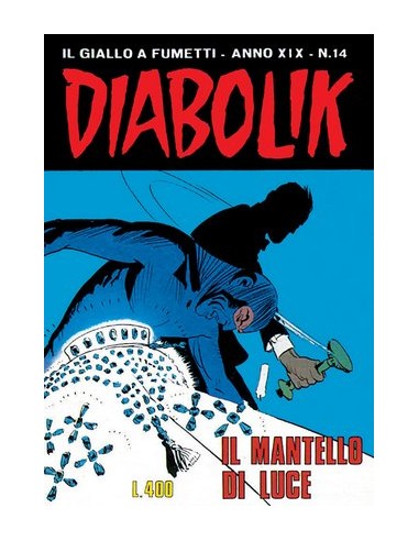 DIABOLIK ANNO XIX 1980 14 - DIABOLIK IL GIALLO A FUMETTI INEDITO 412