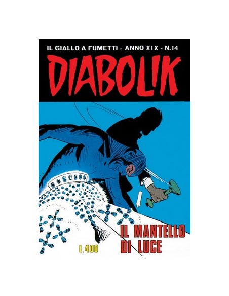 DIABOLIK ANNO XIX 1980 14 - DIABOLIK IL GIALLO A FUMETTI INEDITO 412