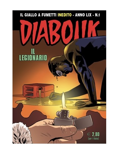 DIABOLIK ANNO LIX 1  DIABOLIK IL GIALLO A FUMETTI INEDITO 875