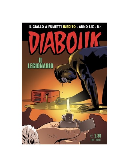 DIABOLIK ANNO LIX 1  DIABOLIK IL GIALLO A FUMETTI INEDITO 875