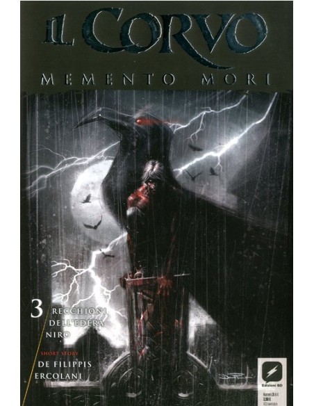 IL CORVO - MEMENTO MORI 3 - (di 4) - COVER B - FURNO`